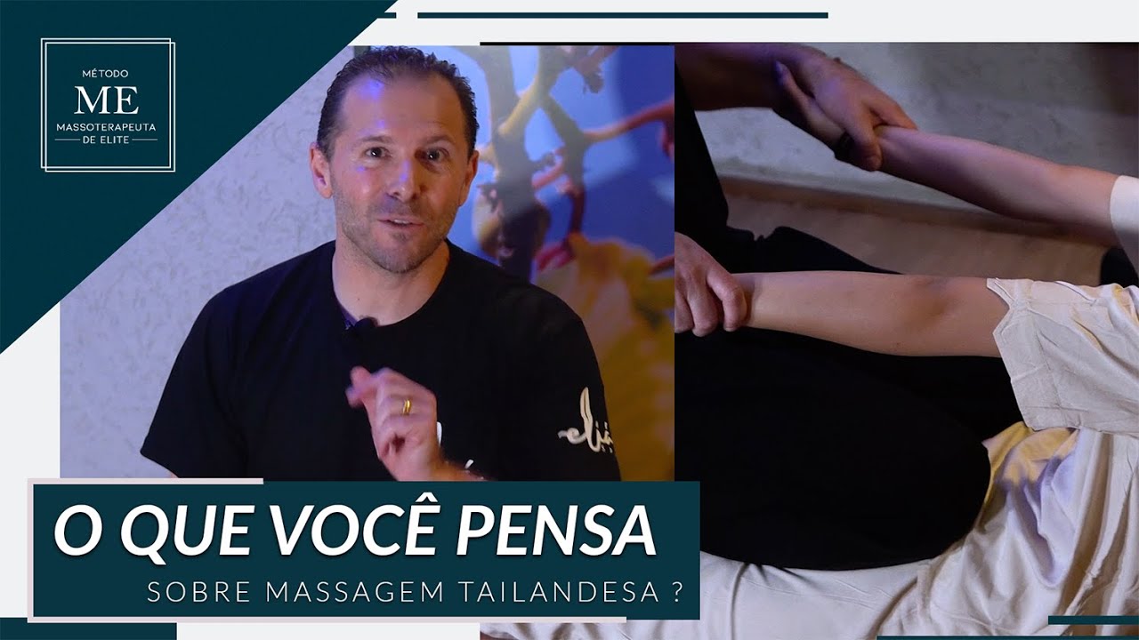 Massagem Thai - História e sequência