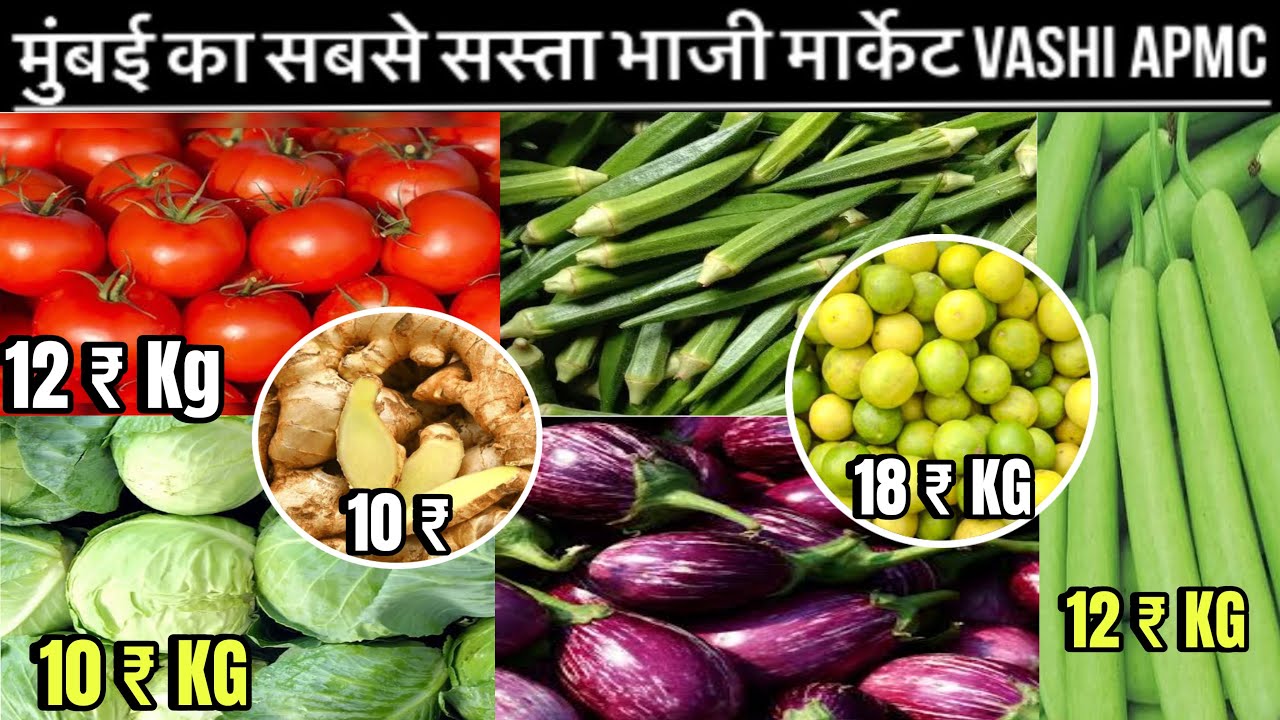 Mumbai Vashi APMC bhaji Market | Wholesale Cheapest Bhaji Market in Mumbai 2025
