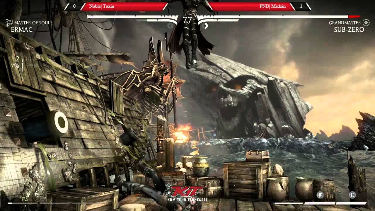 MKX @ KIT16 - Noble Toxin vs PND Madzin [720p/60fps]