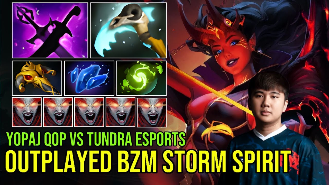 Yopaj в суперагрессивном стиле переиграл BZM Storm на миду — непрерывные ганки уничтожили Tundra ...