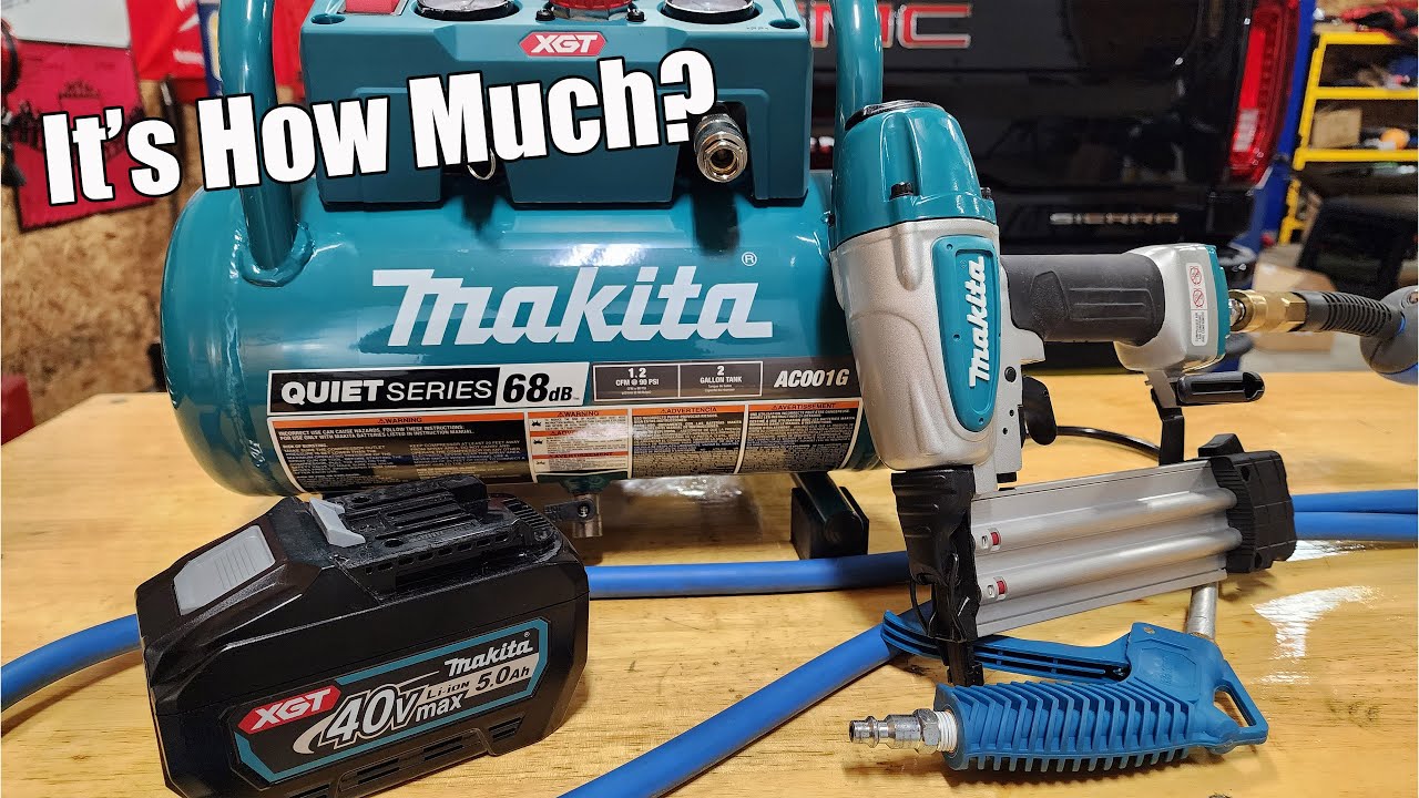 Makita 40V XGT Brushless 2-Gallon Quiet Series Compressor Review AC001GZ