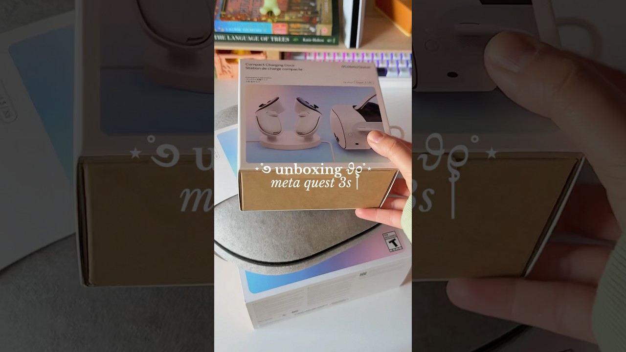 New Meta Quest 3S unboxing 💗 | VR headset & accessories