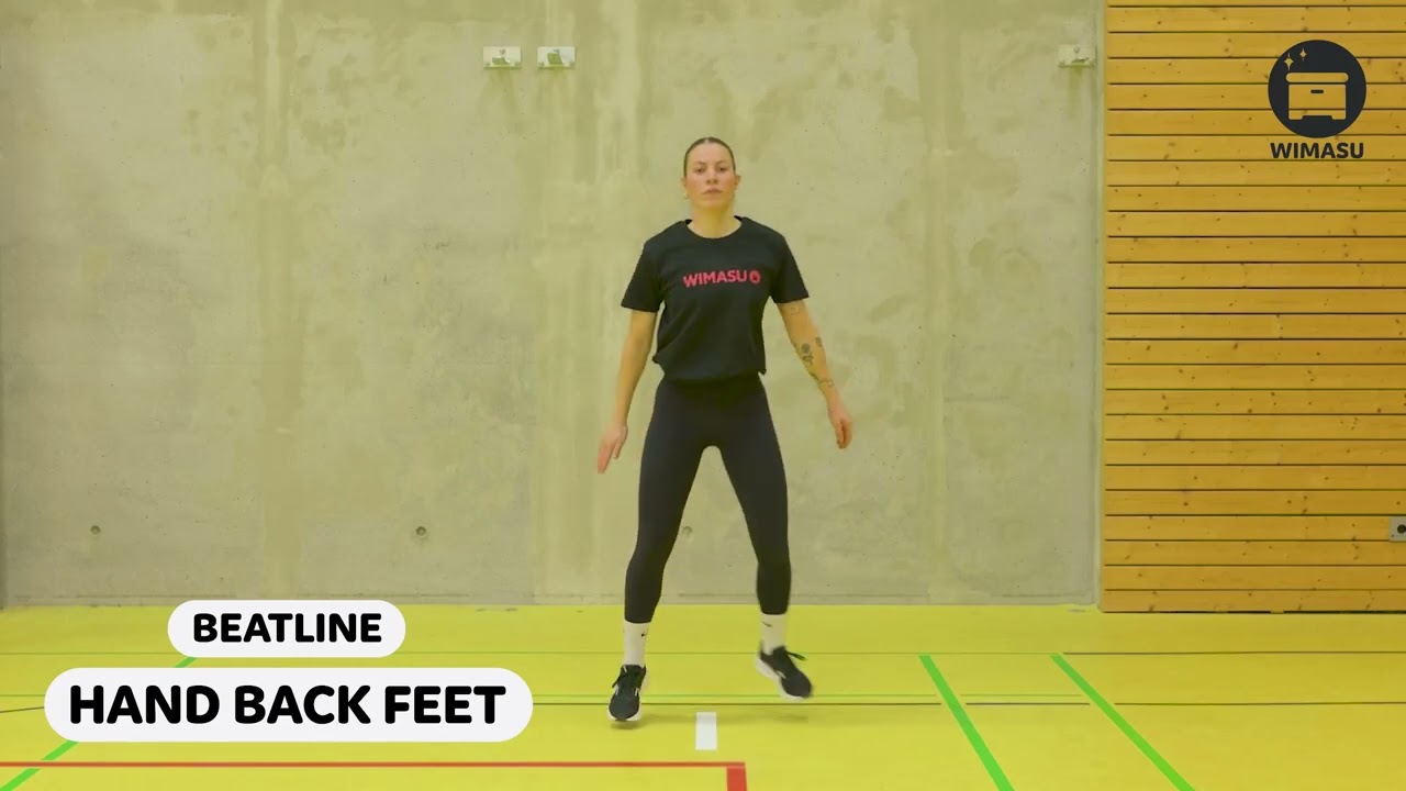 Hand Back Feet - Beatline - Tanzen im Sportunterricht