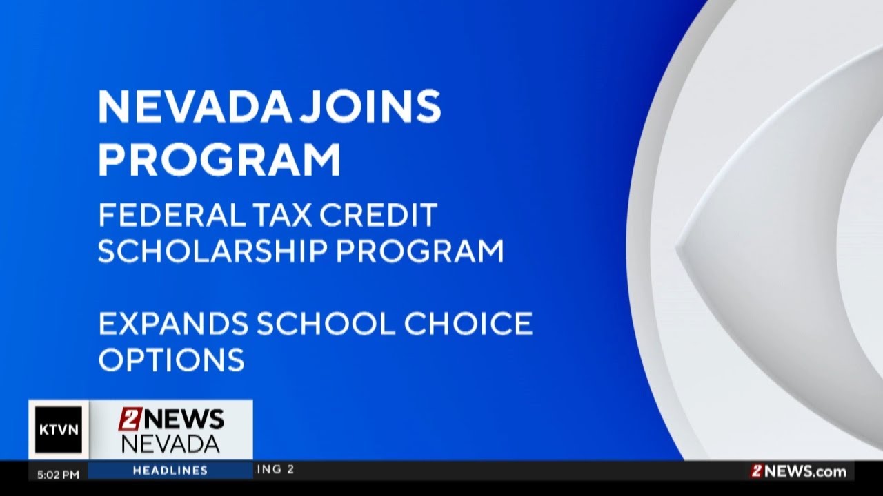 Nevada opting into Federal Tax Credit Scholarship Program