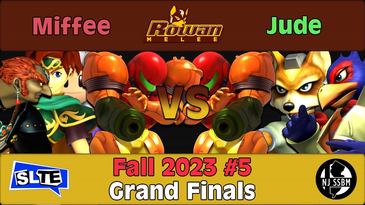 Rowan SSBM Fall 2023 #5: Miffee (Samus, Ganon, Ics, Roy) Vs. Jude (Samus, Fox, Falco) - Grand Finals