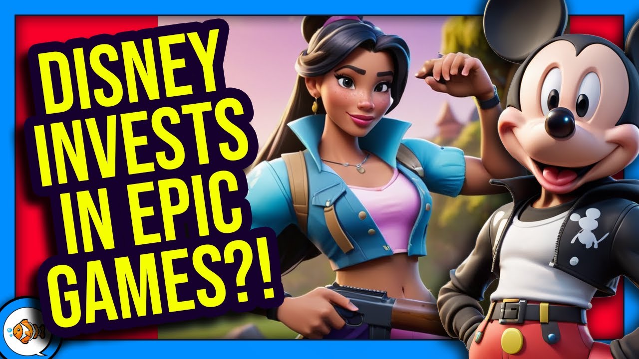Disney BUYS INTO Epic Games?! Iger Wants Fortnite Kids' Money BAD!