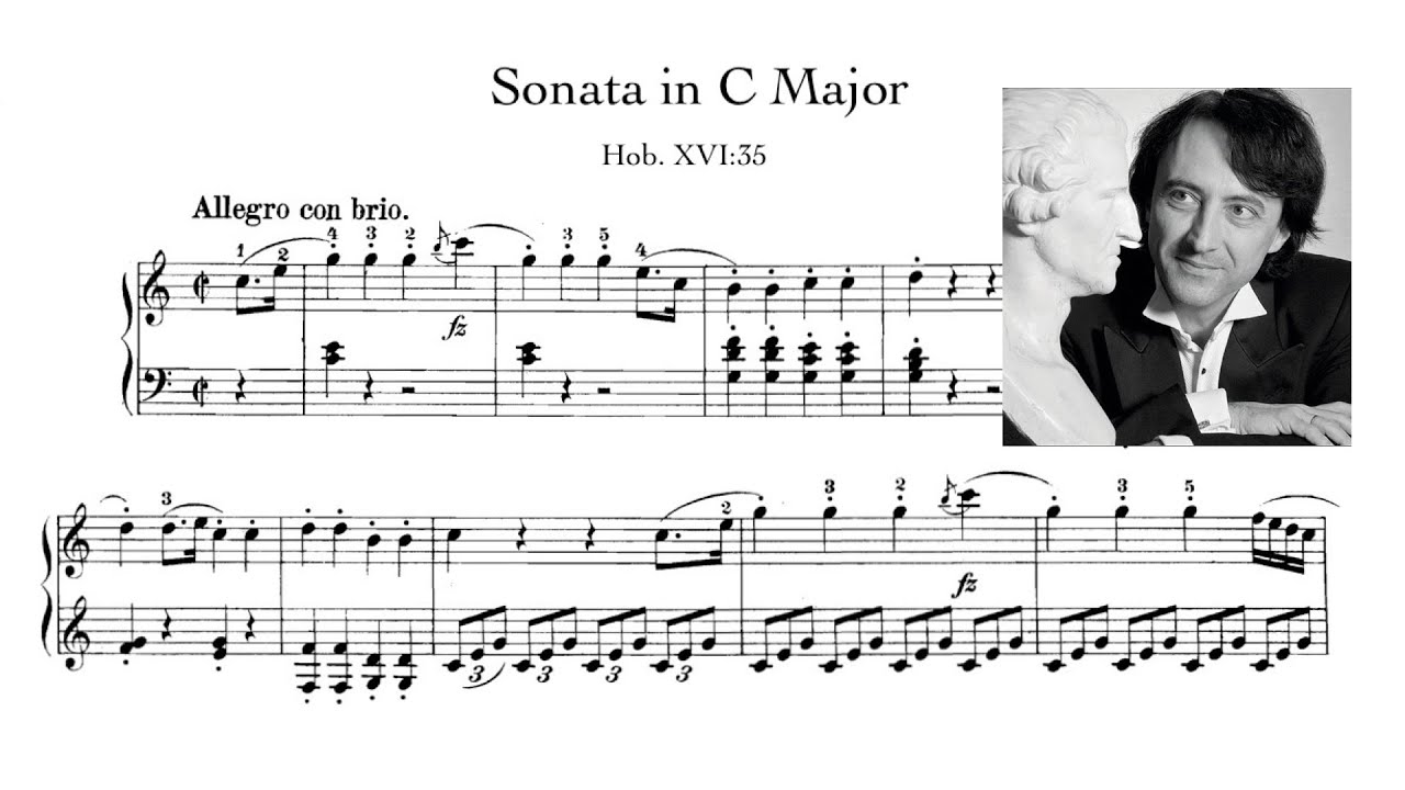 Haydn Sonata in C Major, Hob XVI 35 – Jean-Efflam Bavouzet
