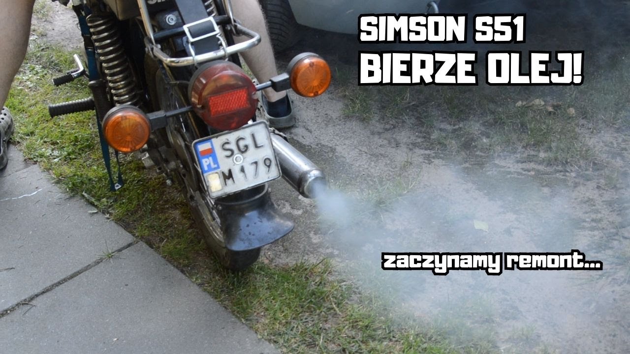 Zaczynamy remont mojego Simsona! cz.1 wymiana uszczelniacza/diagnoza