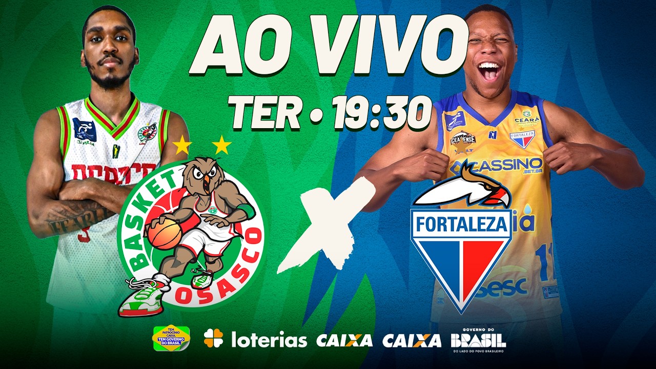 Basket Osasco x Fortaleza Basquete Cearense | NBB CAIXA 2025/26 | AO VIVO | 17/03/2026 | 19h30