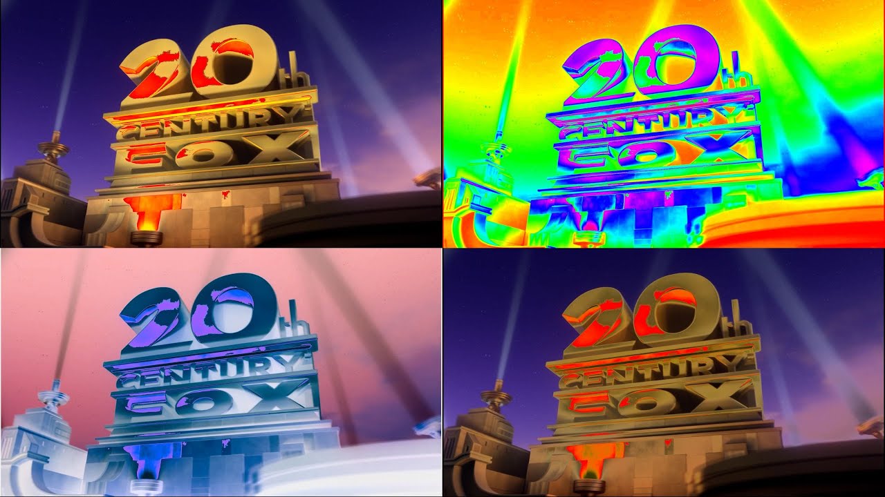 20TH CENTURY FOX HOME ENTERTAINMENT INTRO 54 -  SUPER WEIRD VISUAL AUDIO EFFECT