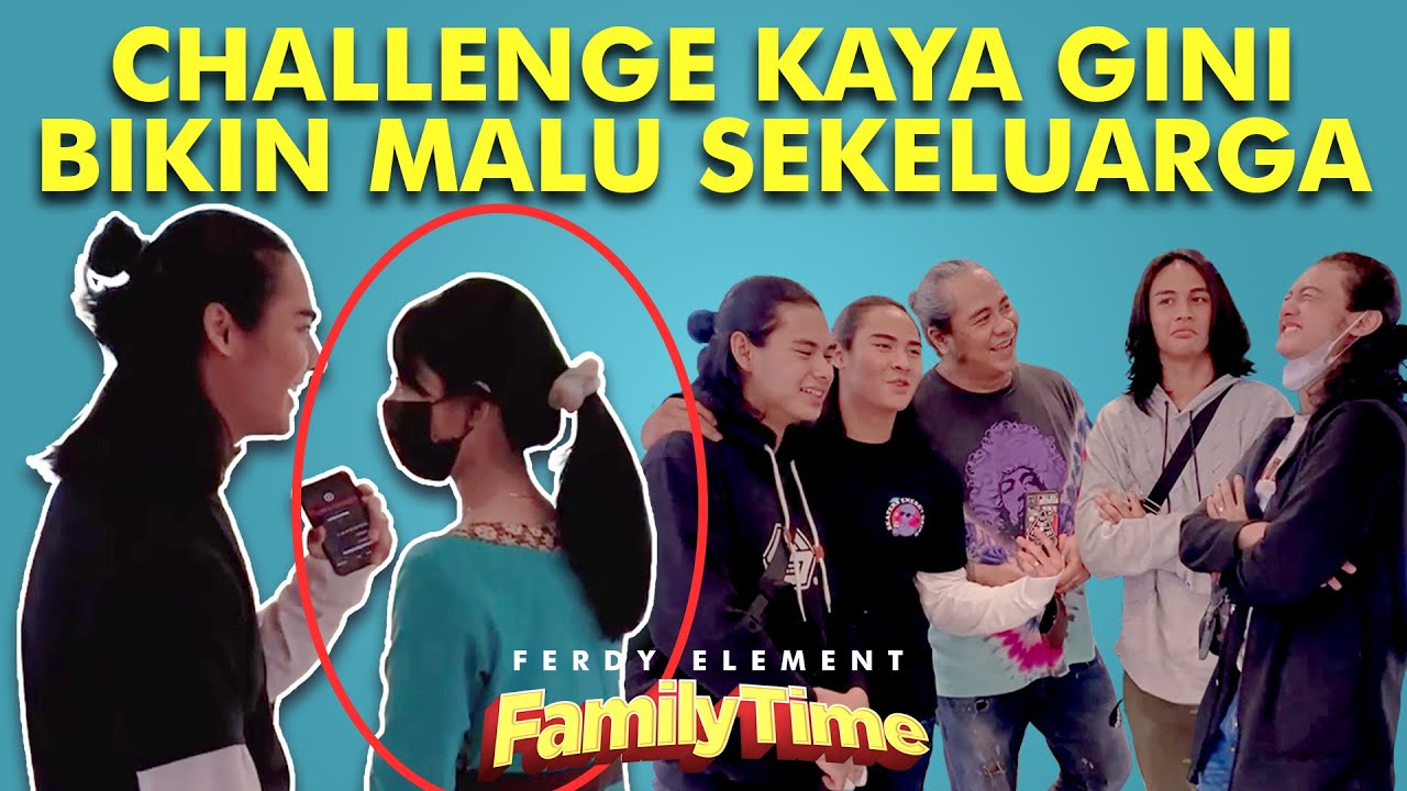 DIHUKUM KENALAN SAMA CEWEK SATU MALL!!!!! - FAMILY TIME