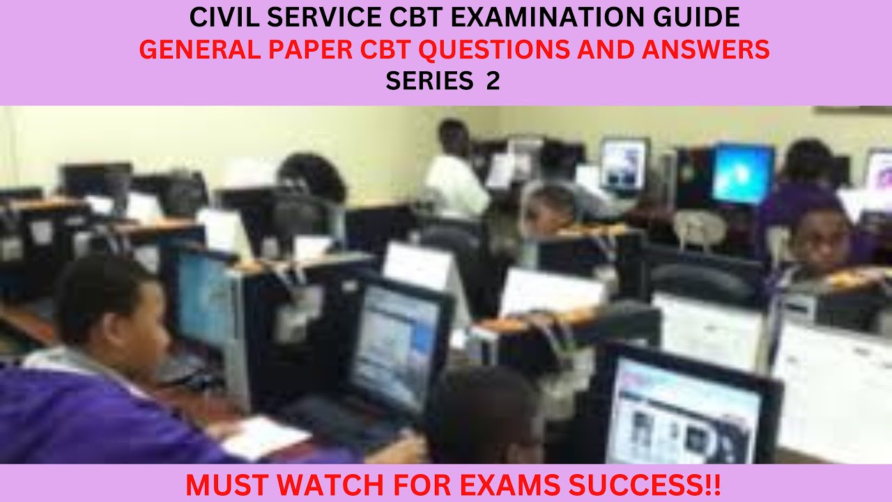 Directorate Promotion Exams | CBT General Paper Questions and Answers