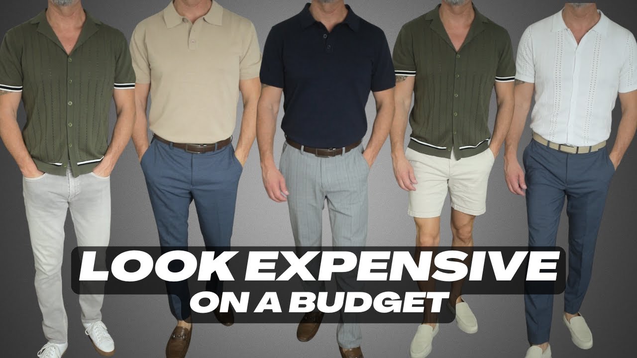 How To Dress Sharp on a Budget | Affordable Men's Fashion Tips
