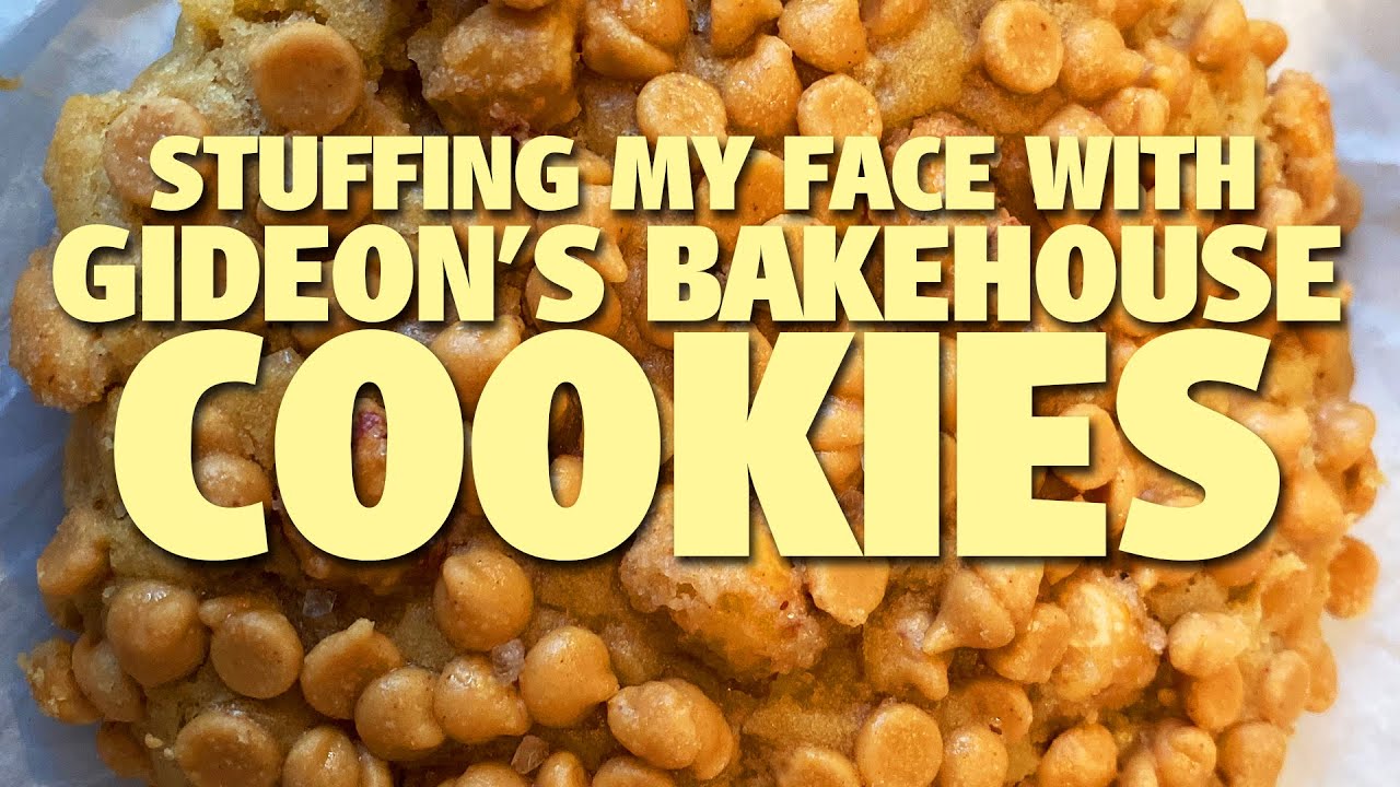 Stuffing My Face with Cookies from Gideon's Bakehouse | Trying Stuff | 08/07/20