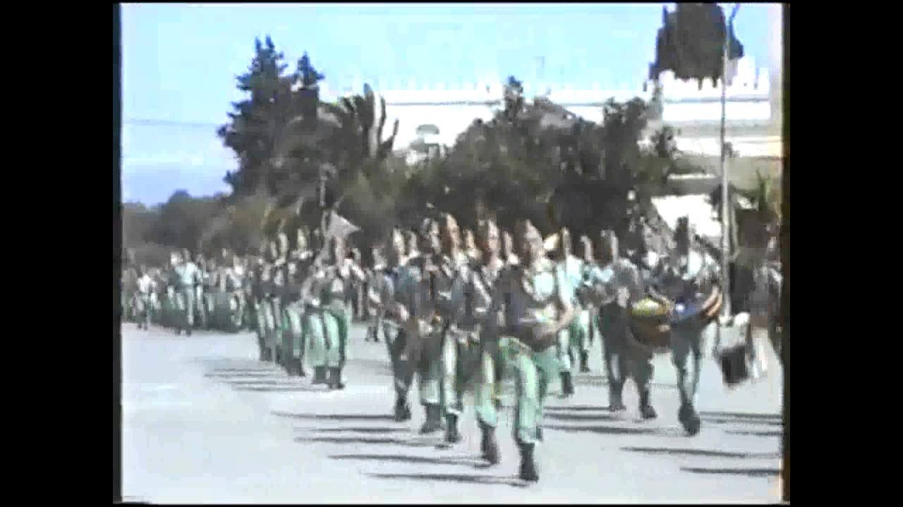 LA LEGION ,desfile del maleg campamento benitez