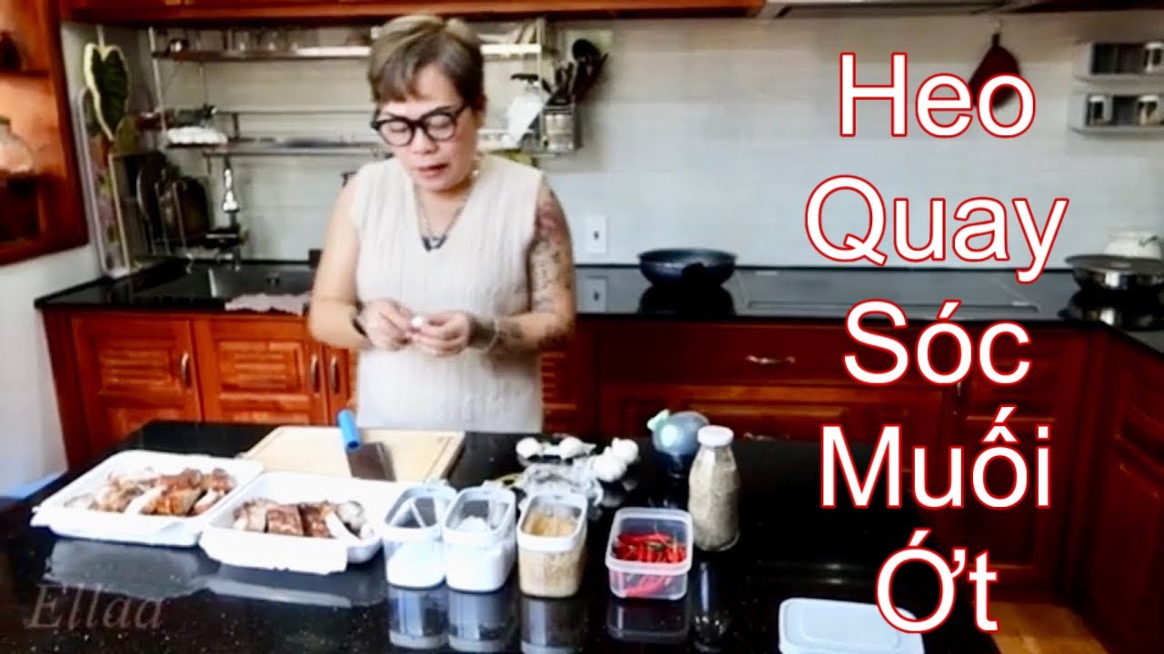 Người Chị Ở Sài Gòn Lên Bảo Lộc Làm Món Heo Quay Sóc Muối Ớt & Mực Hấp Gừng