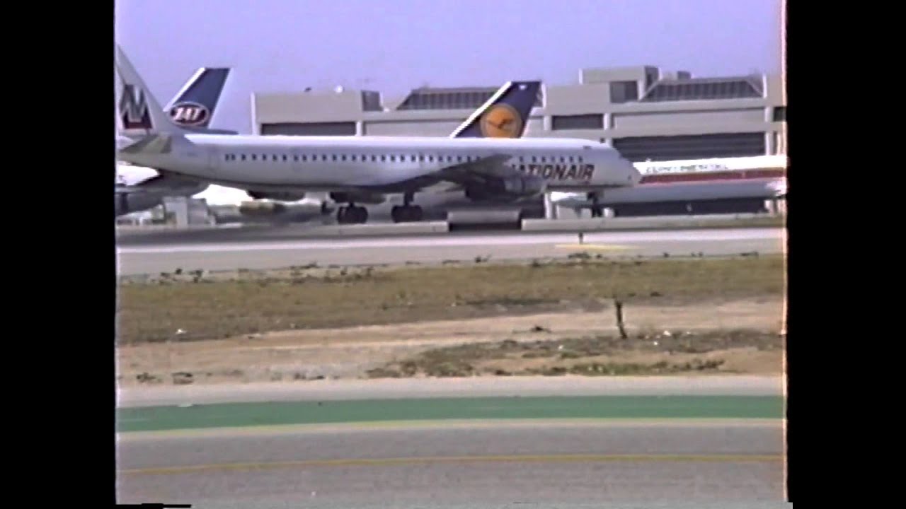 Nationair McDonnell Douglas DC-8-61 Departing LAX