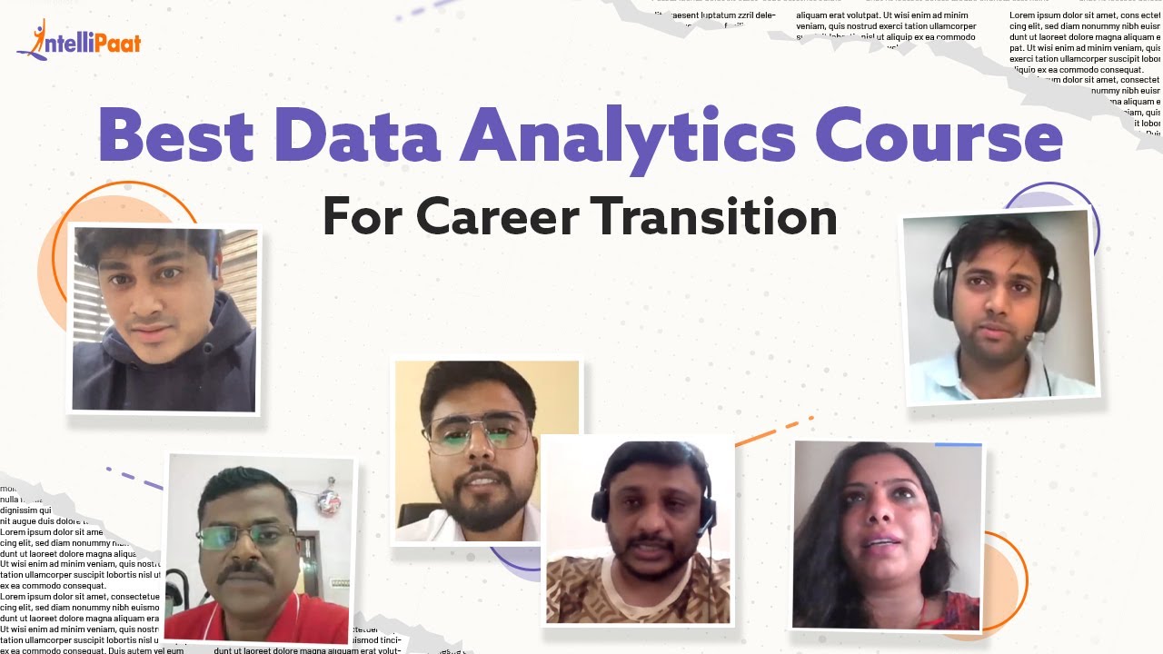 Best Data Analytics Course | Learn Data Analytics Online with Placement Support &ndash; Intellipaat Review