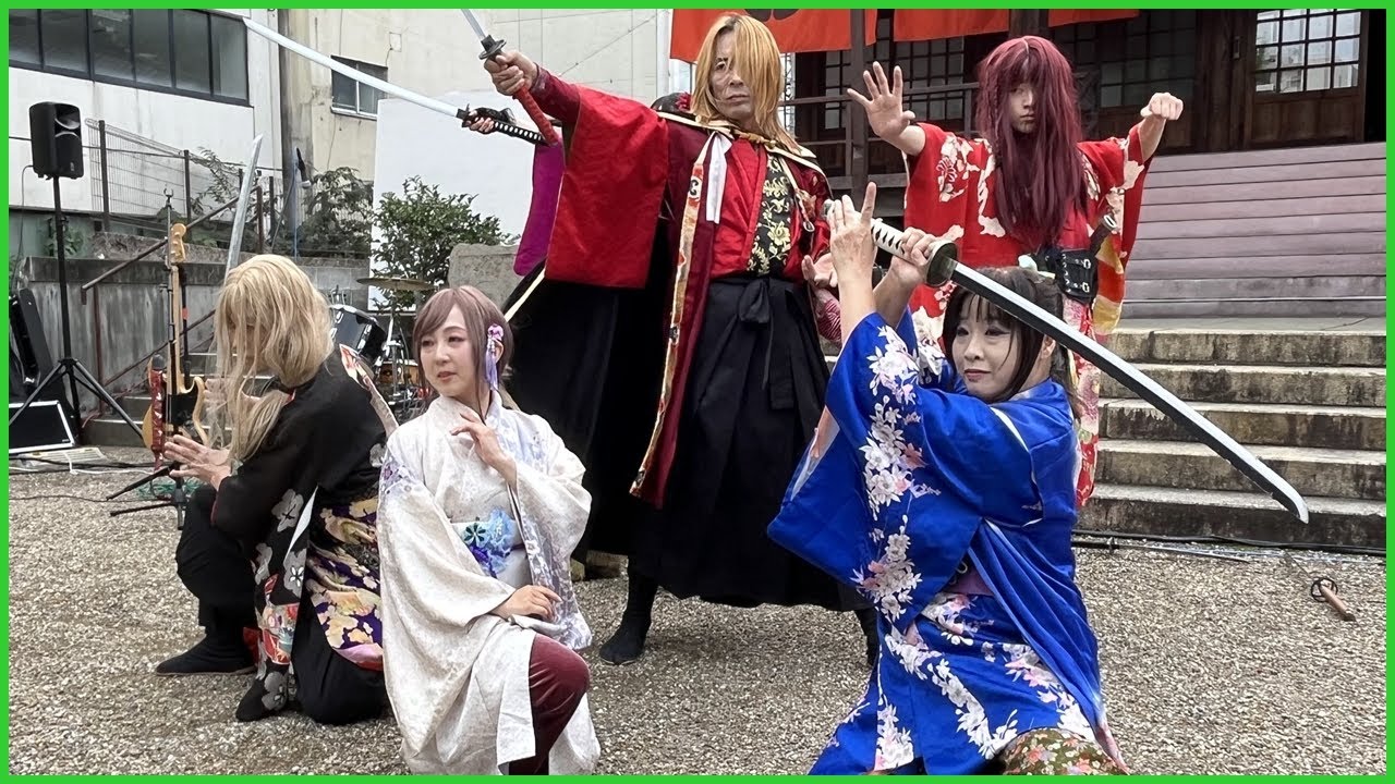 稲沢戦国蒼虎衆 百鬼夜蝶 残響散歌 汝、剣の如く ぎふ信長まつり2025 円徳寺 2025年11月2日
