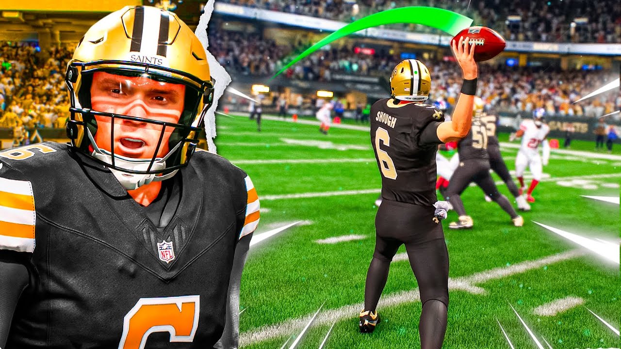 This Rookie QB is AMAZING! Madden 26 New Orleans Saints Franchise