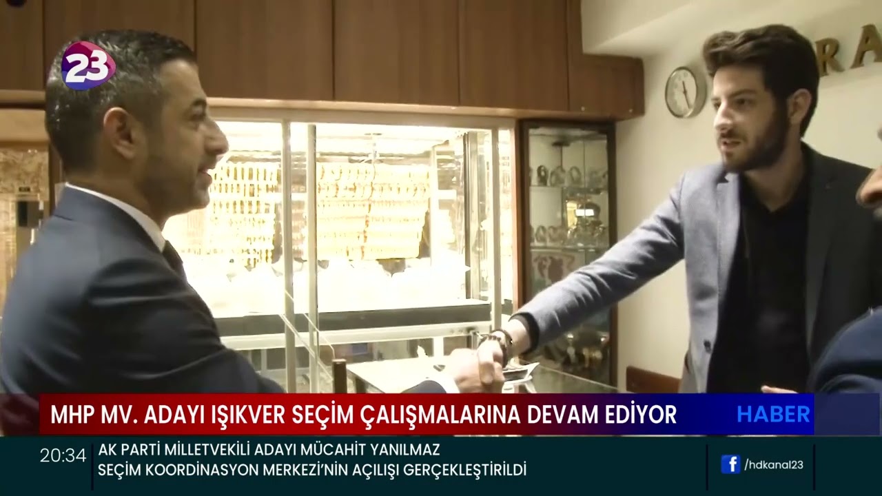 MHP ELAZIĞ 1. SIRA MİLLETVEKİLİ ADAYI SEMİH IŞIKVER, SEÇİM ÇALIŞMALARINI SÜRDÜRÜYOR