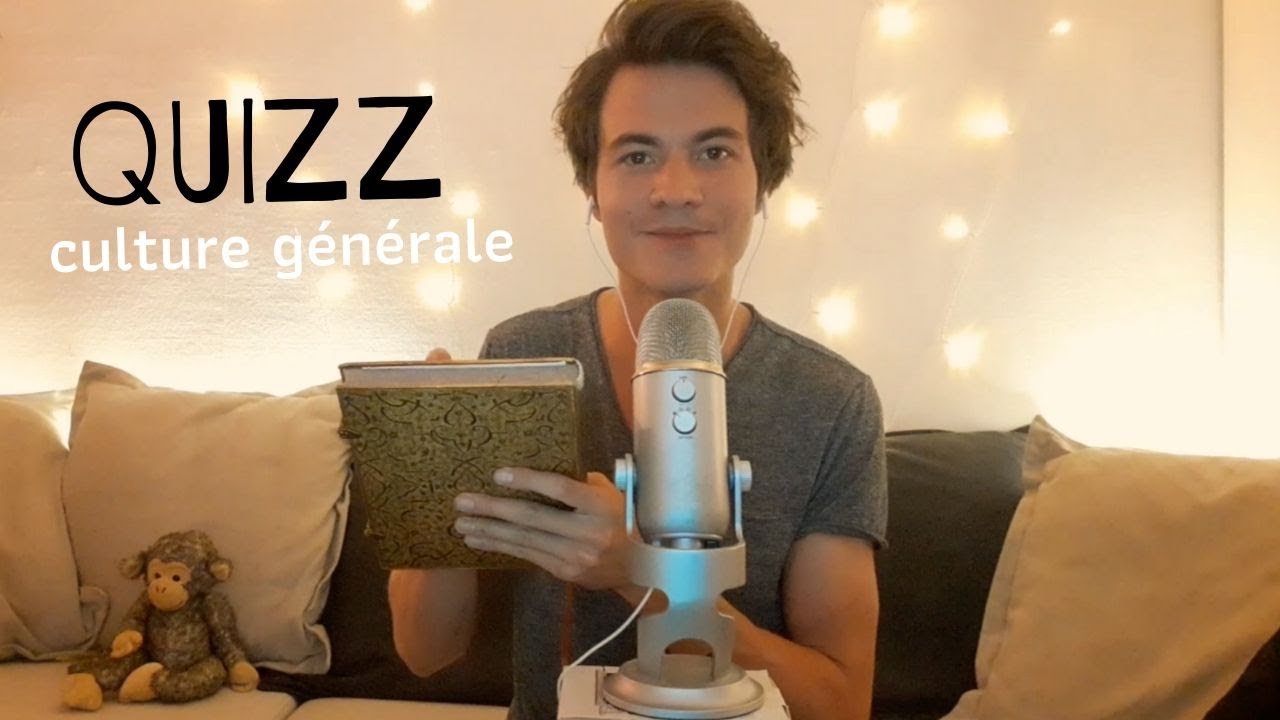 ASMR - QUIZZ culture générale [ + stylo plume ]