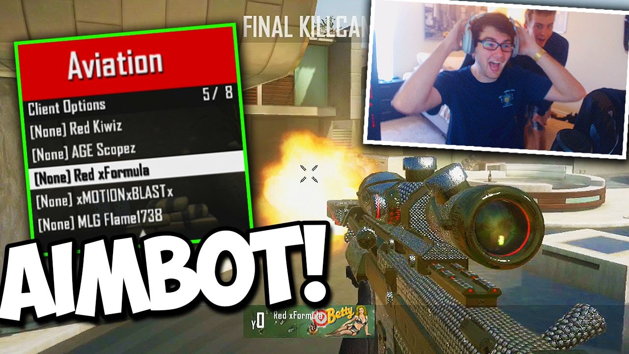 FAN TROLLS RED HOUSE WITH AIMBOT (HILARIOUS REACTIONS!) - BO2 Aimbot Trickshotting