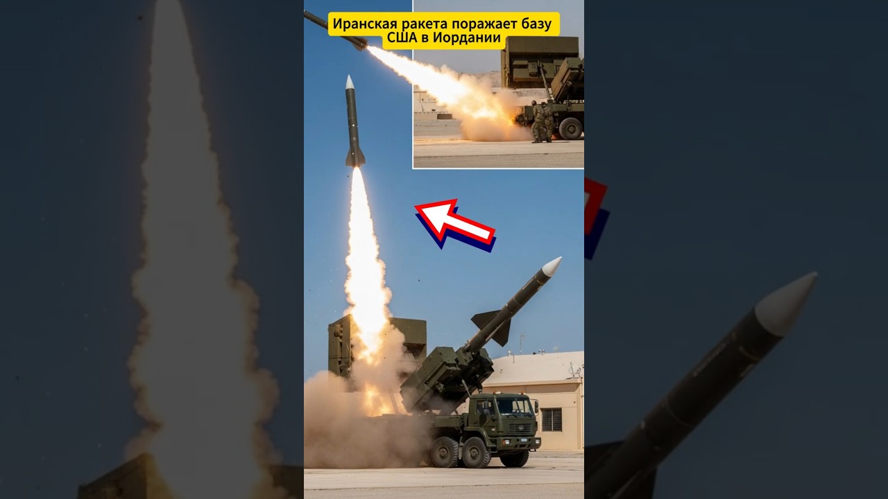 Iranian missile hits US base in Jordan #aviation