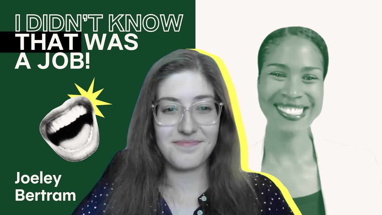 I Didn't Know That Was a Job: Joely Bertram