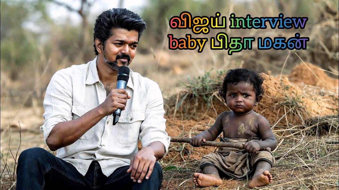 விஜய் interview baby பிதா மகன் #babytalk #trending #manickamviews #funny #comedy #cute #baby #viral