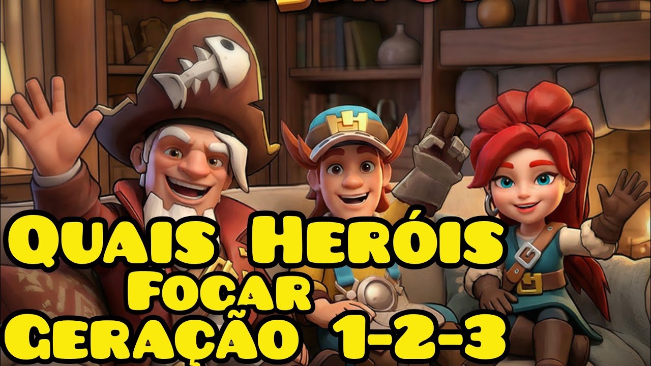 Geração 1 ao 3 ATUALIZADO - KingShot
