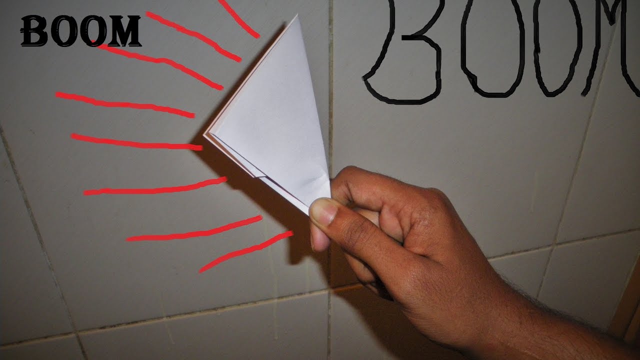 How to Make a Paper Popper! (Easy and Loud) Huge and Extremely loud!
