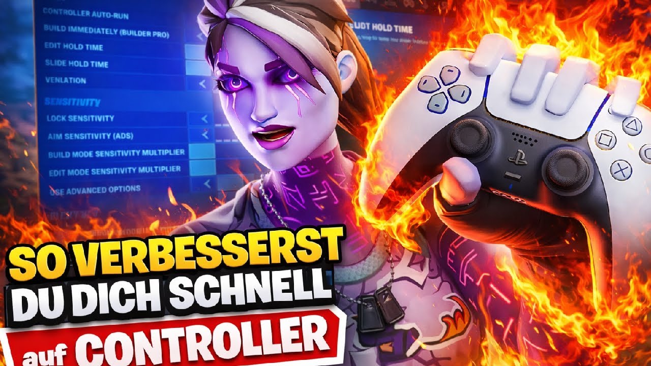 🎮 SO WIRST DU SCHNELL BESSER AUF CONTROLLER IN FORTNITE! 🚀