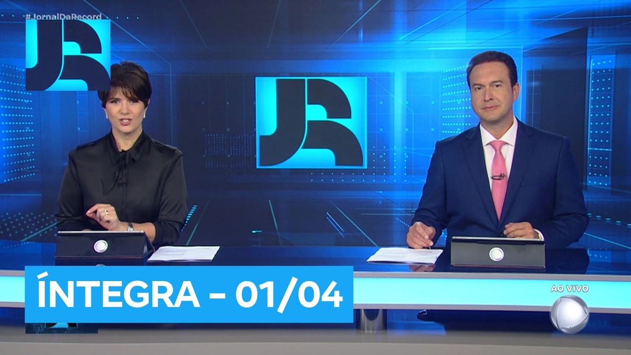 Assista &agrave; &iacute;ntegra do Jornal da Record | 01/04/2026