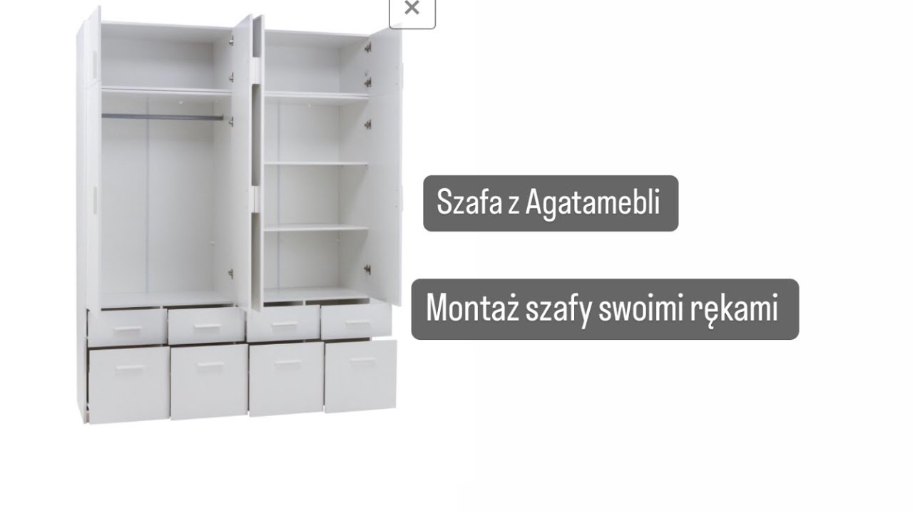 Szafa z agata mebli #remont
