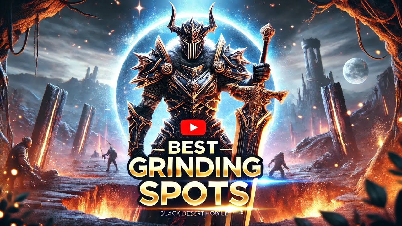 🔥 Black Desert Mobile: Best Grinding Spots & Leveling Guide! 🔥