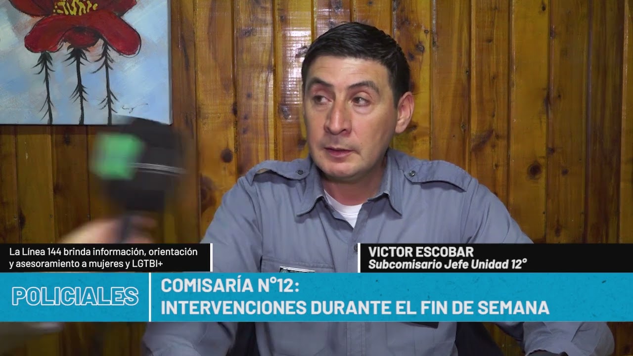 02 03 26 VICTOR ESCOBAR Subcomisario Jefe Unidad 12°