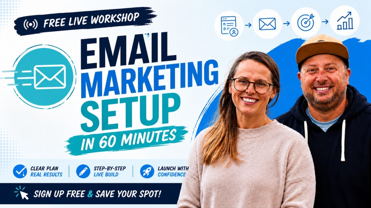 Set Up Email Marketing in 60 Minutes (Complete AWeber Tutorial)