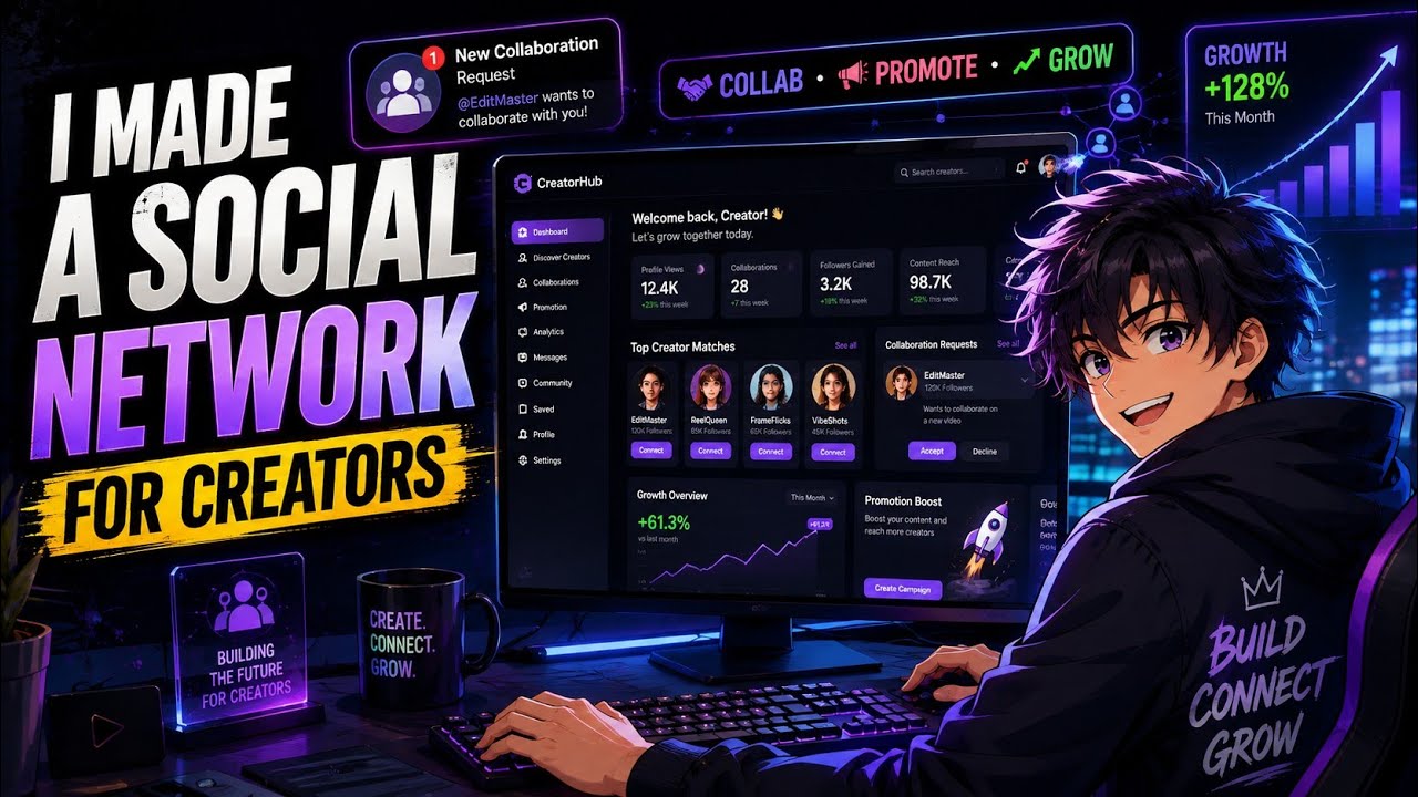 I Made a Social Network for Creators