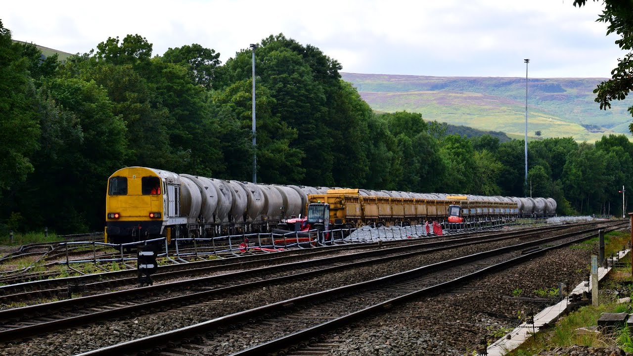 Hope Cement Works Class 20 No.3 (20906) at Earles Sidings - 4th August 2023