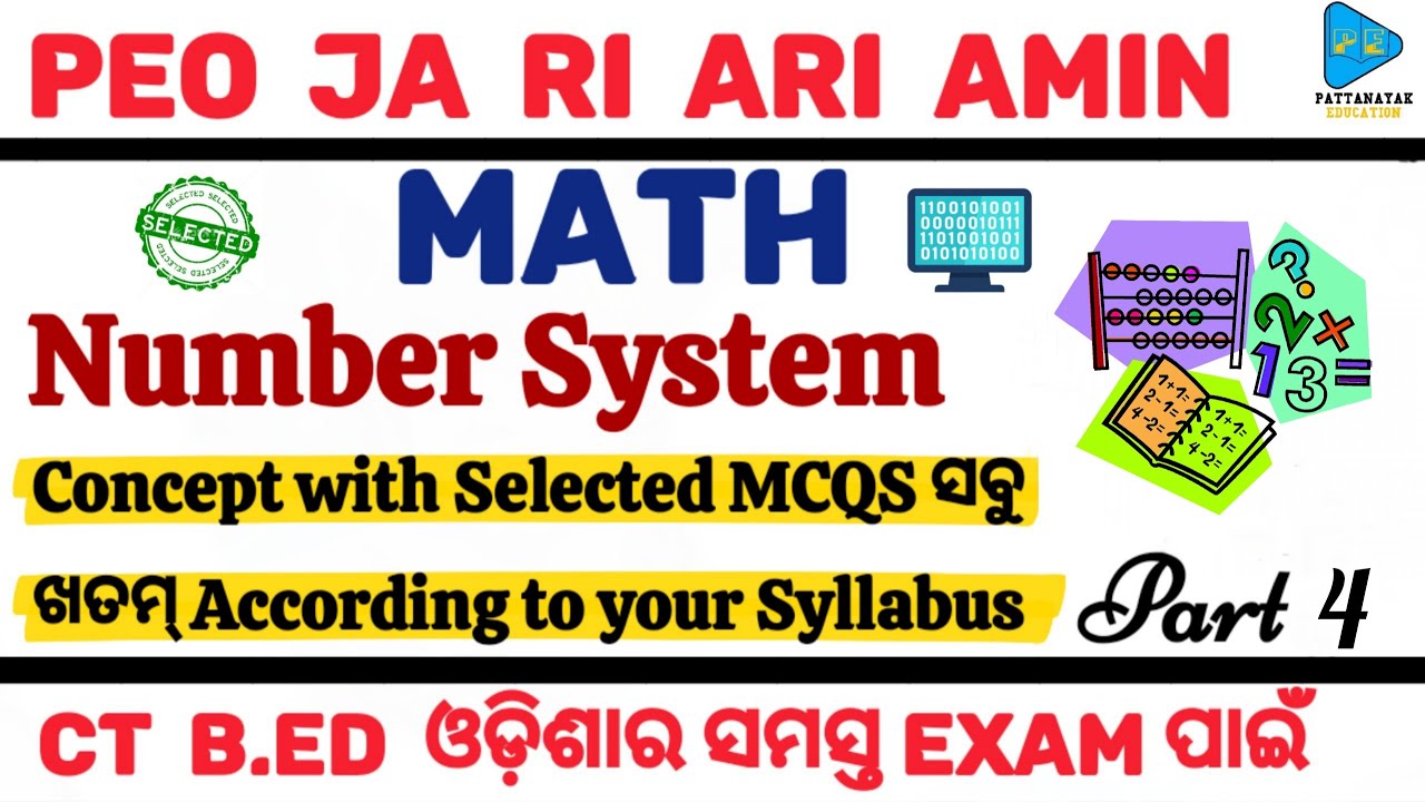 Number System Full Concept With Selected Questions Part - 4 | For All Competitive Exam