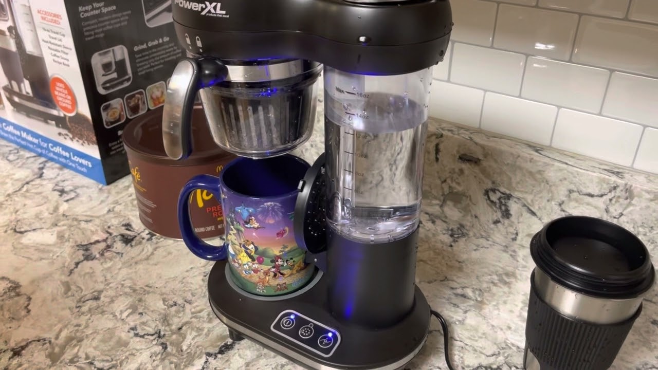 Cafetera PowerXL Grind and Go
