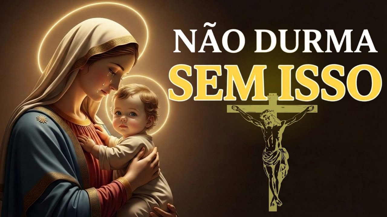 ORAÇÃO DA NOITE – NÃO PERCA ESTA ORAÇÃO!  Durma em Paz e Receba a Proteção Divina