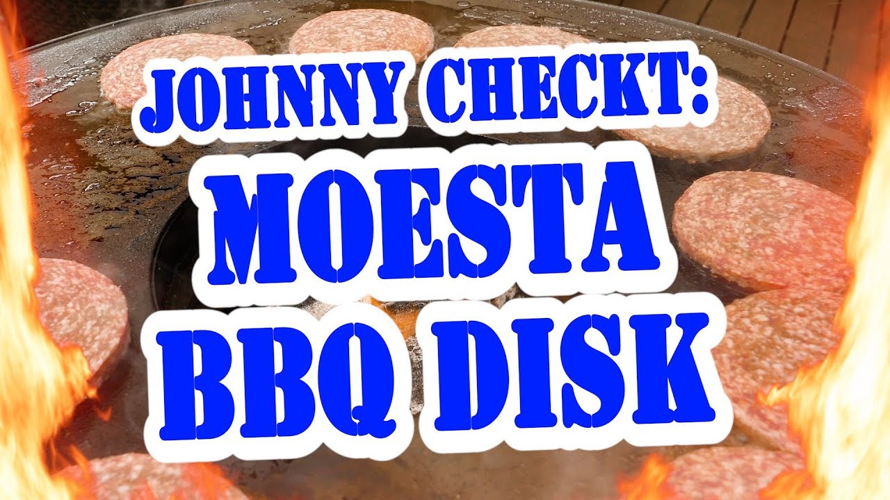 Moesta BBQ Disk TEST !!! Johnny checkt | Die Grillshow Special