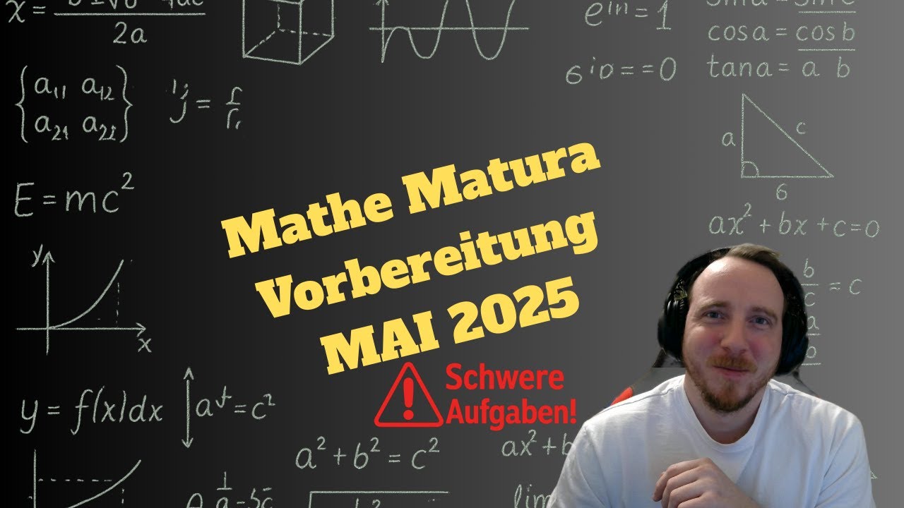 Matura 2025 Vorbereitung Live Stream #mathe #matura
