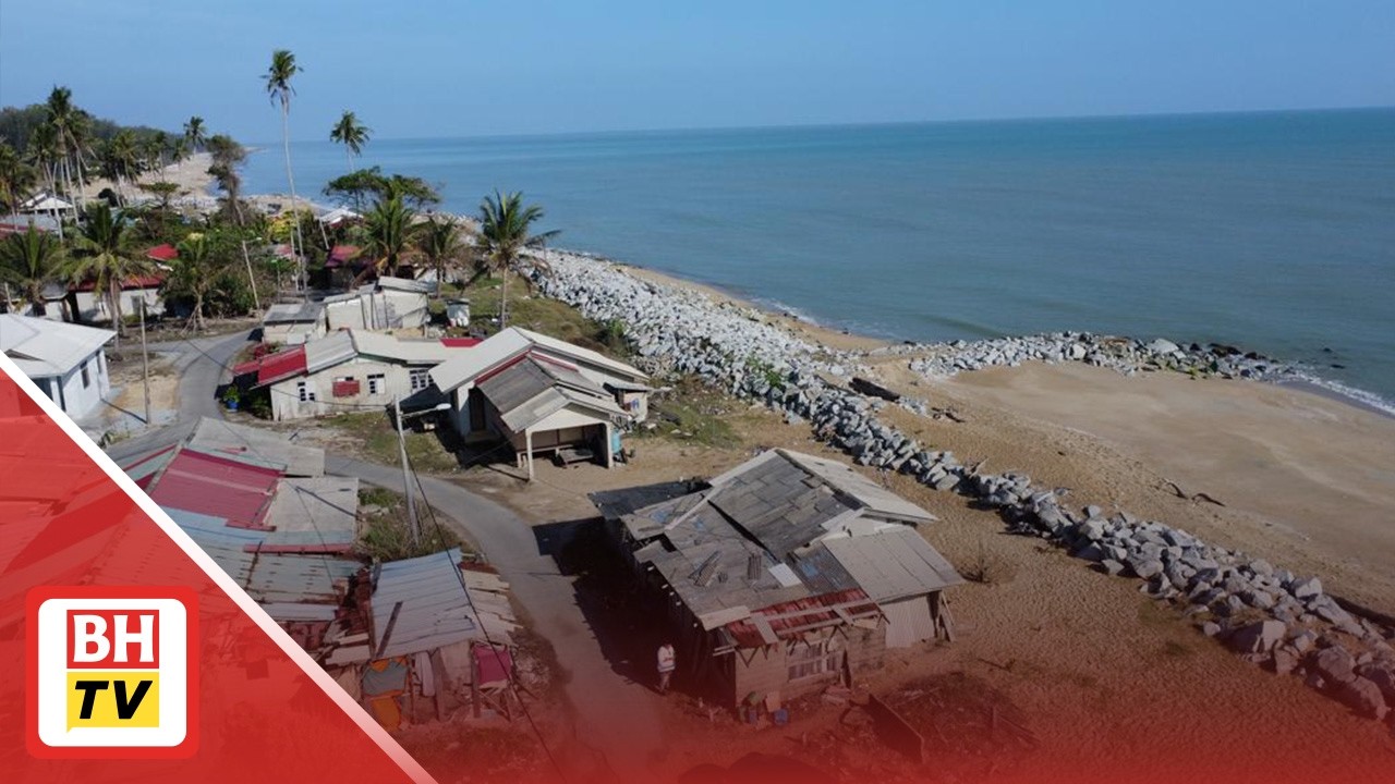 Kampung Pulau Kundor makin 'ditelan' hakisan