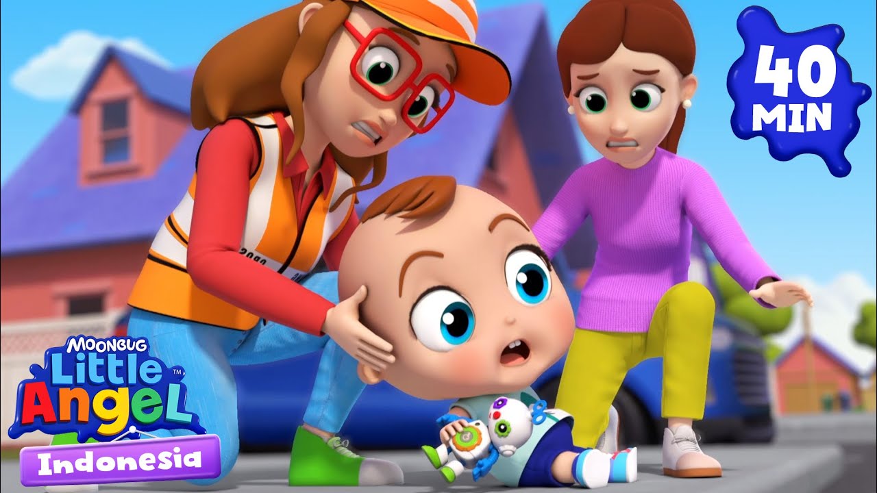 Bahaya, Jangan Sentuh! | Little Angel | Kartun dan Lagu Anak | Moonbug Kids Indonesia