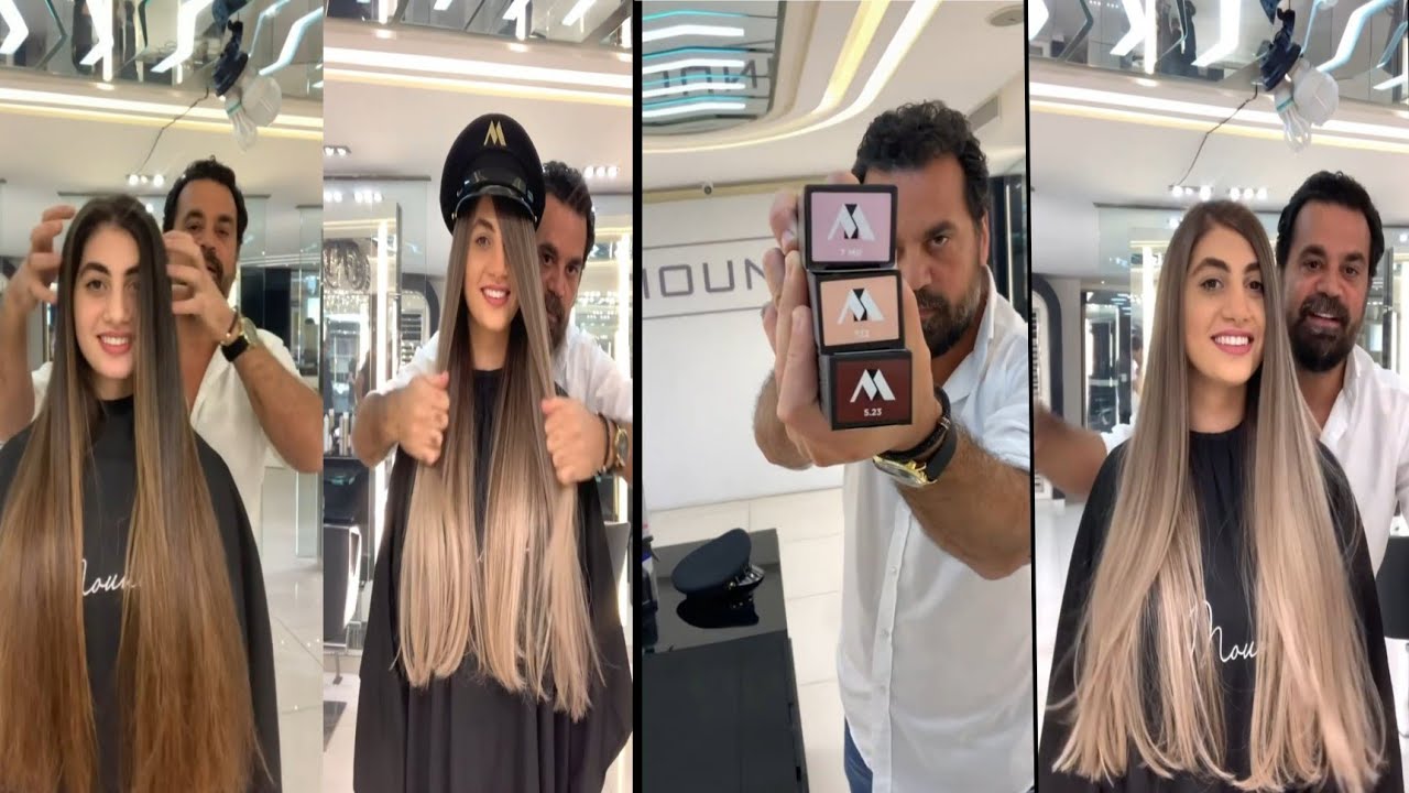 Hair transformation#by mounir #risingmounir #worldisforhairdresser