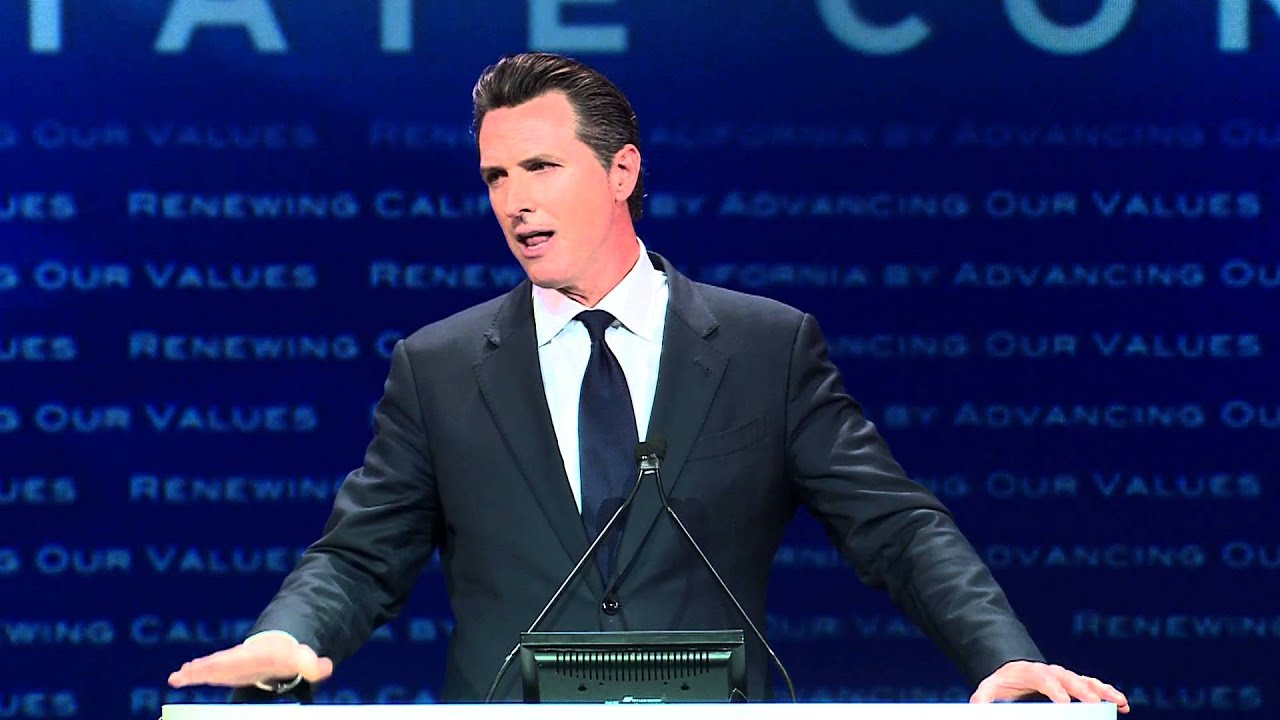 CA Lt. Gov. Gavin Newsom 2014 CADEM Convention