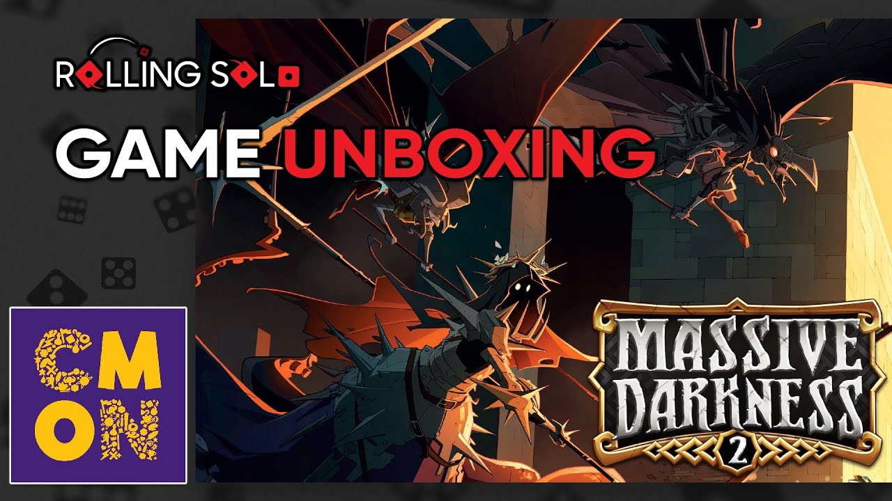 Massive Darkness 2: Hellscape | Game Unboxing